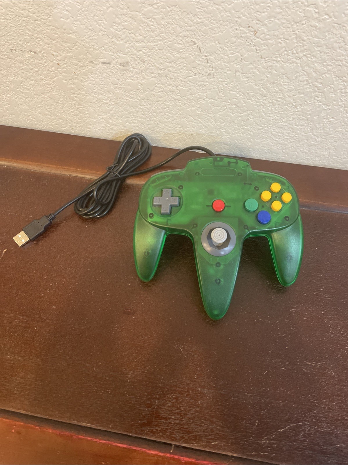 Wired N64 Controller USB Gamepad Joystick For Nintendo 64 PC MAC Raspberry Pi 3