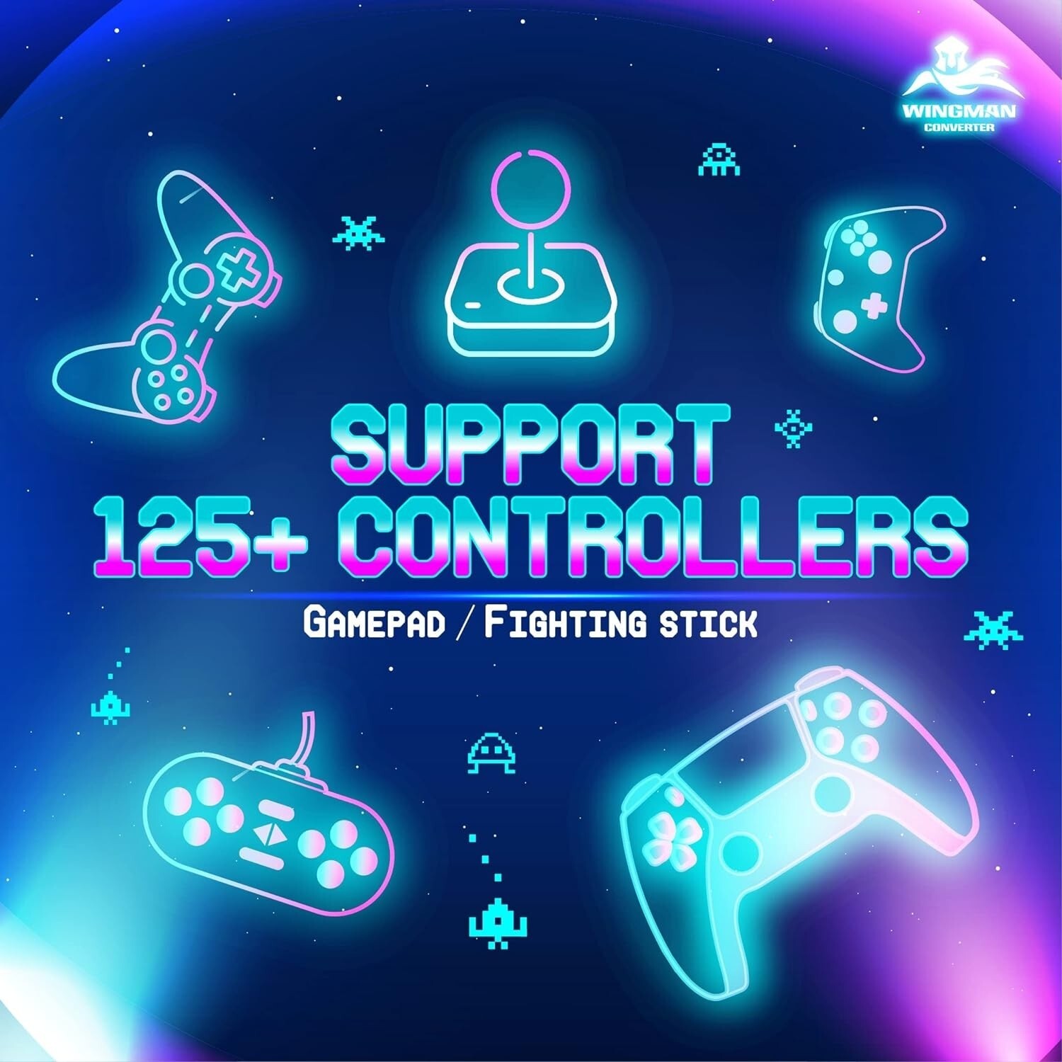 Brook Wingman SNES Converter – Retro Gaming Controllers Converter on NES SNES