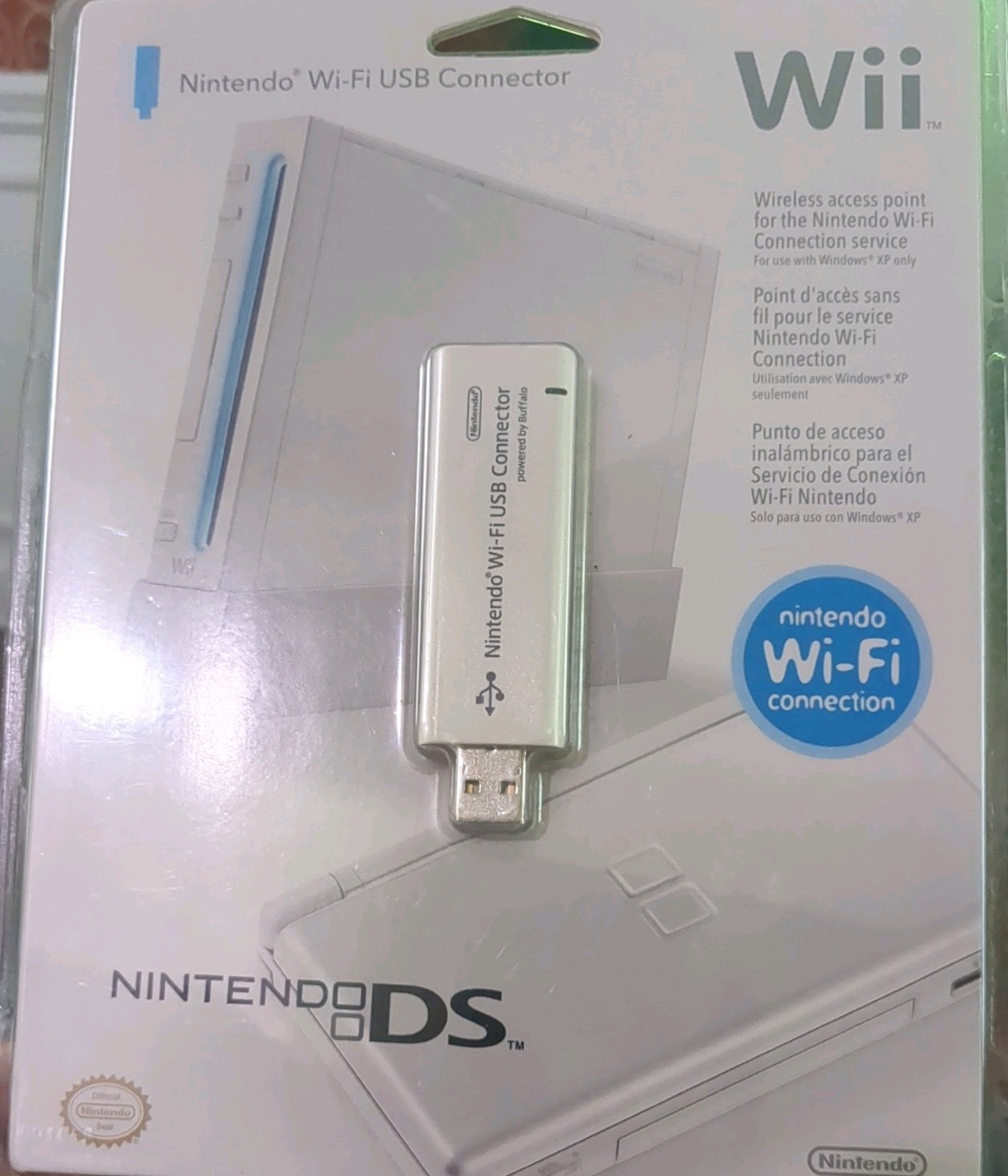 BRAND NEW -Nintendo Wi-Fi USB Connector Wireless Network Adapter Wii Nintendo DS