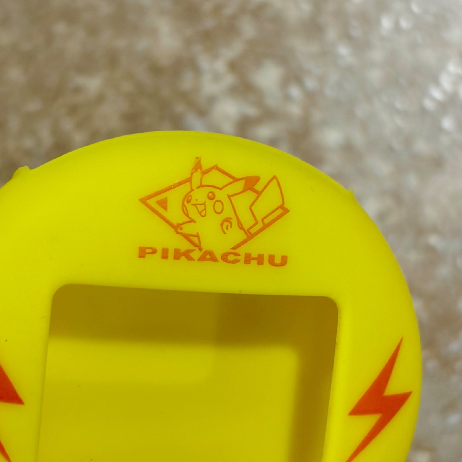 AUTHENTIC Pokewalker Silicone COVER Sleeve Pikachu Yellow Nintendo 2009 Official