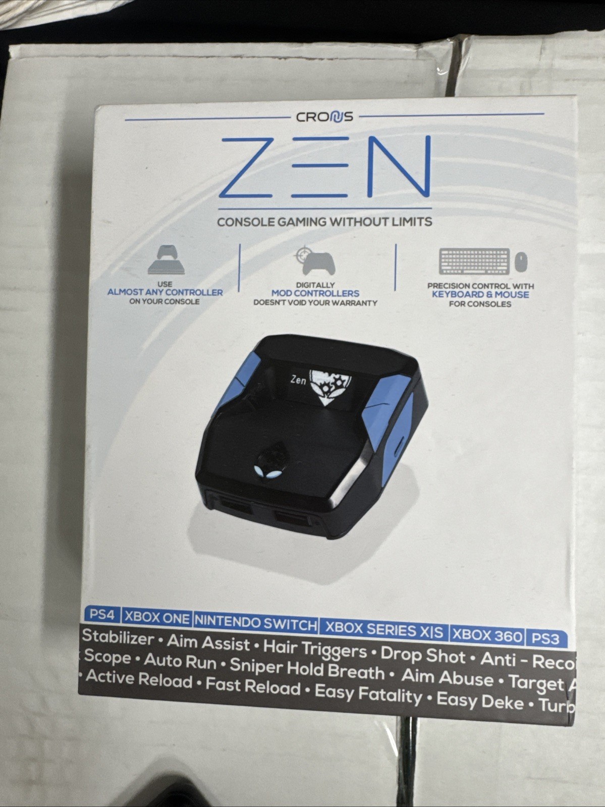 Crons Zen Console Gaming Without Limits Any Controller