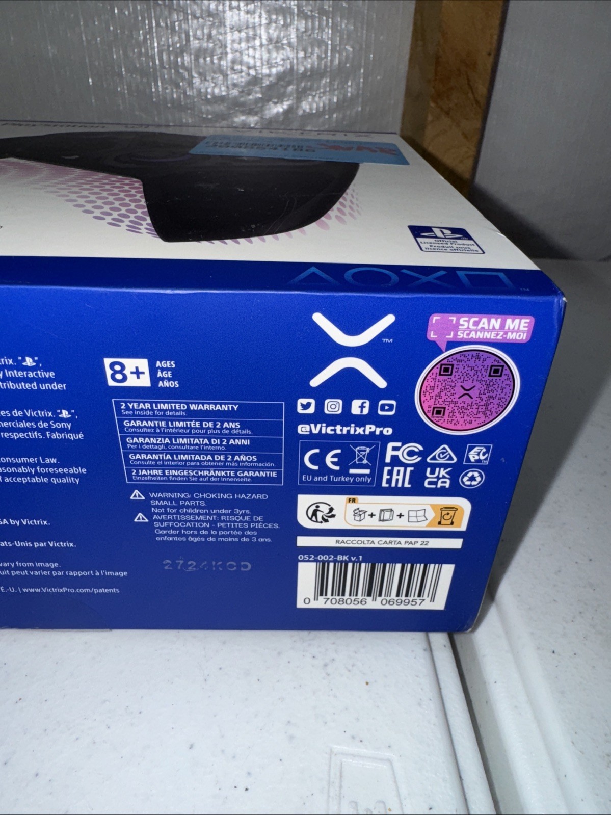 PDP Victrix Pro BFG Video Game Controller 052-002-BK for Sony PS 5, 4 & PC