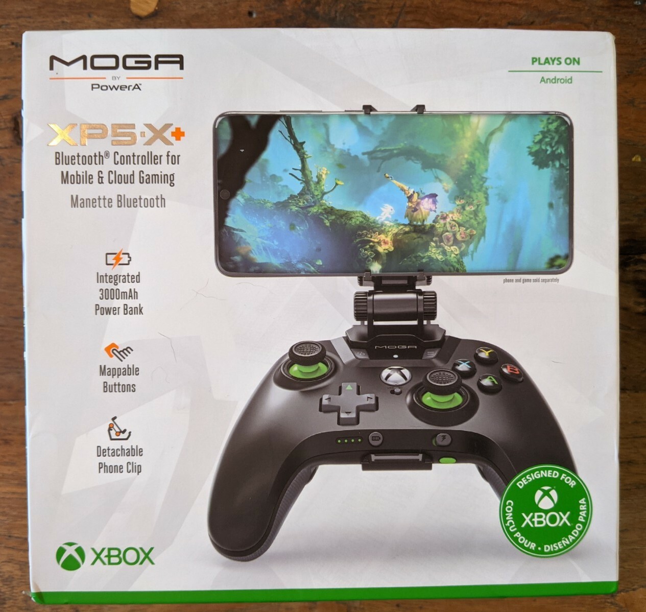 PowerA MOGA XP5-X+ Plus Bluetooth Gaming Controller – Samsung/Android, Brand New
