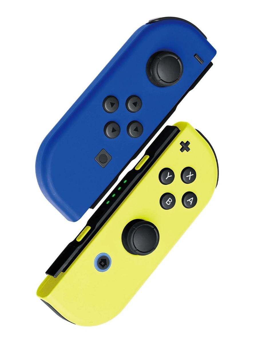 Official Nintendo Switch JOY-CON Controllers NEON YELLOW & BLUE *VERY GOOD