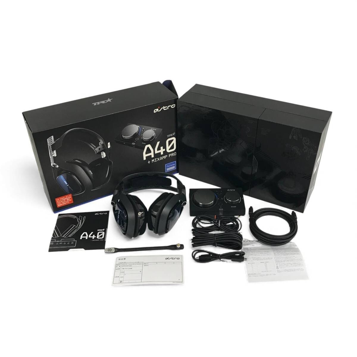 ASTRO A40 TR Gaming Headset + MixAmp Pro Mic A40TR-MAP-002R Logitech G