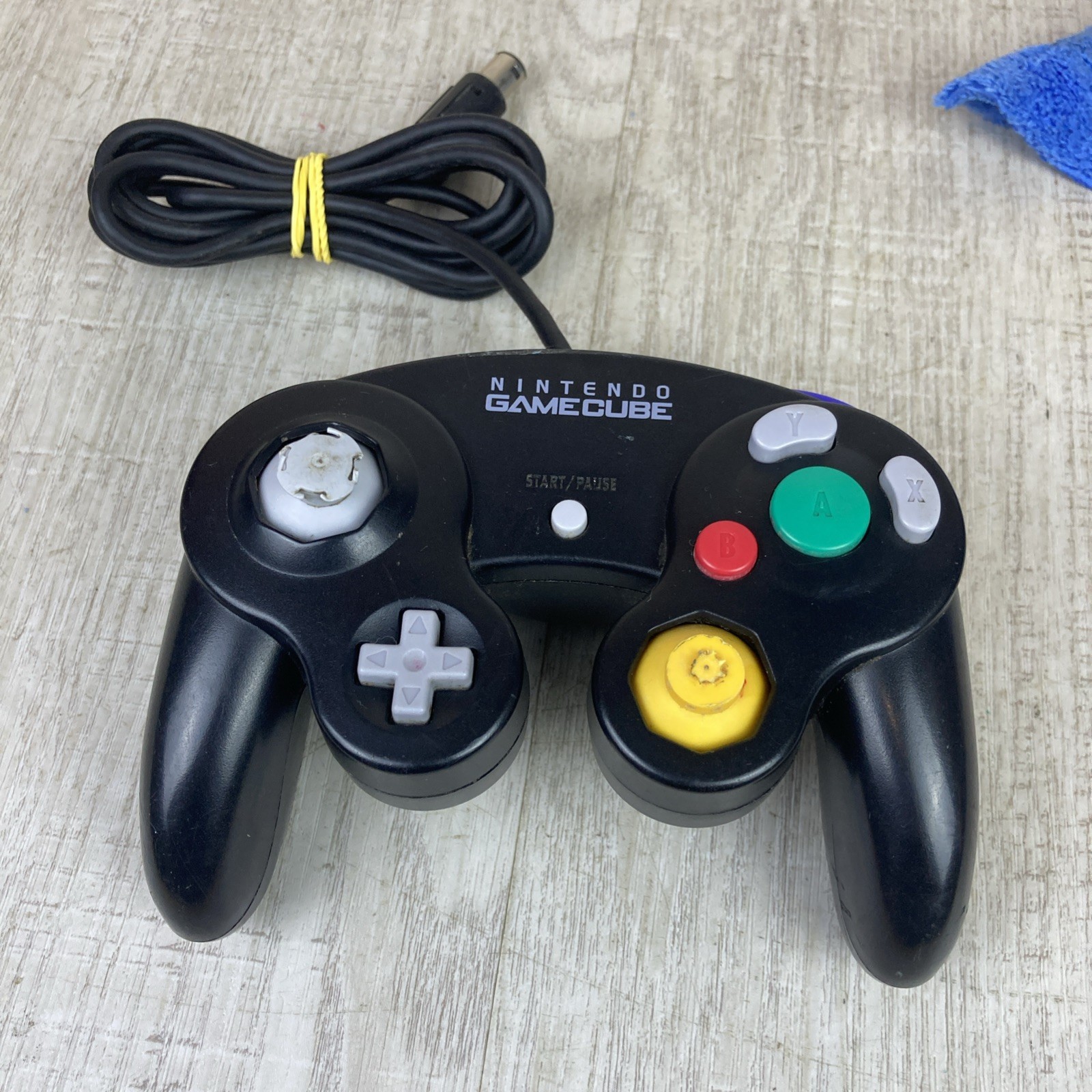 Official Nintendo Gamecube Wired Controller-Black Authentic OEM -DOL-003 Read