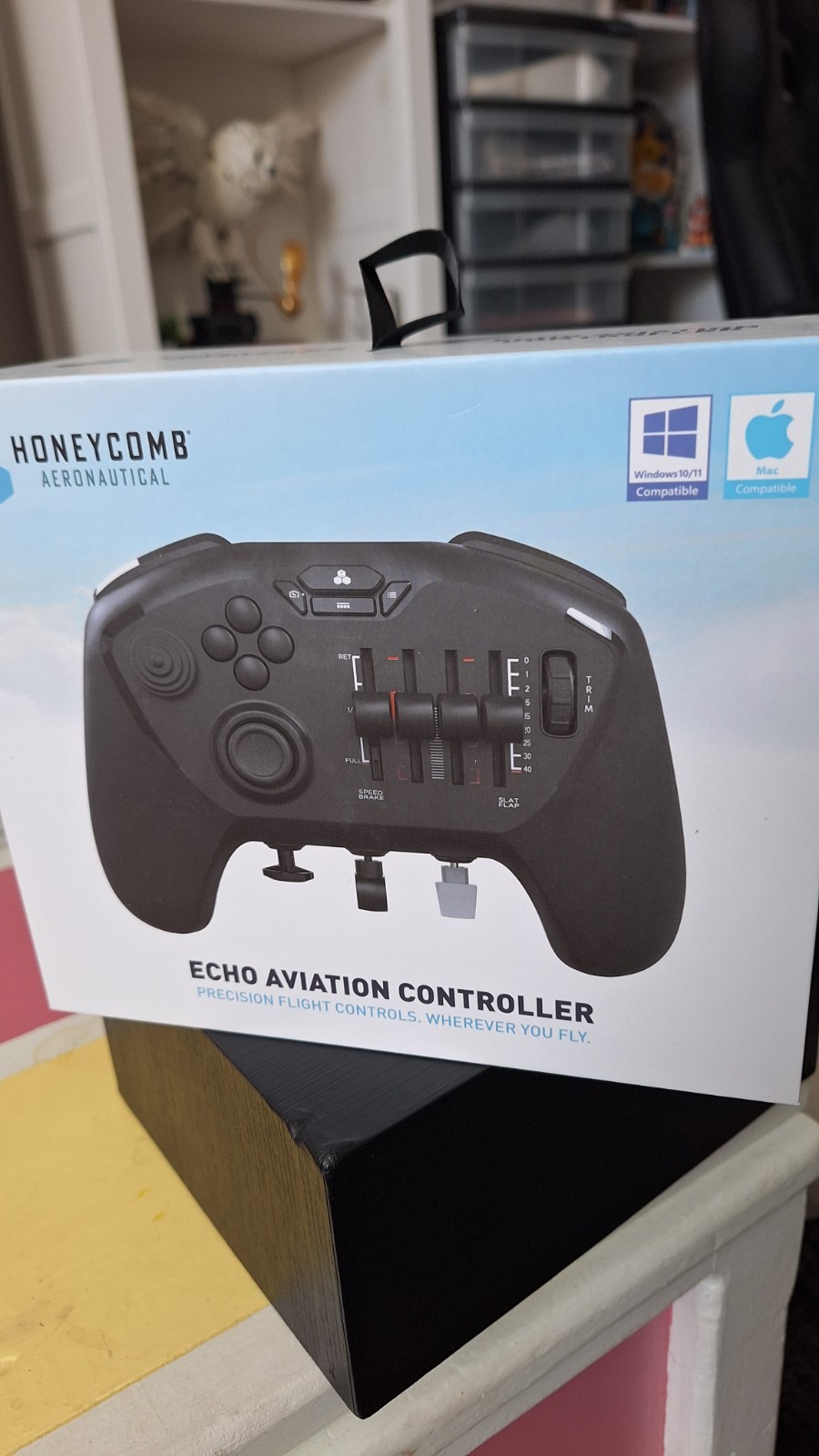NEW Honeycomb Aeronautical Echo Aviation Controller Flight Sim MSFS2024