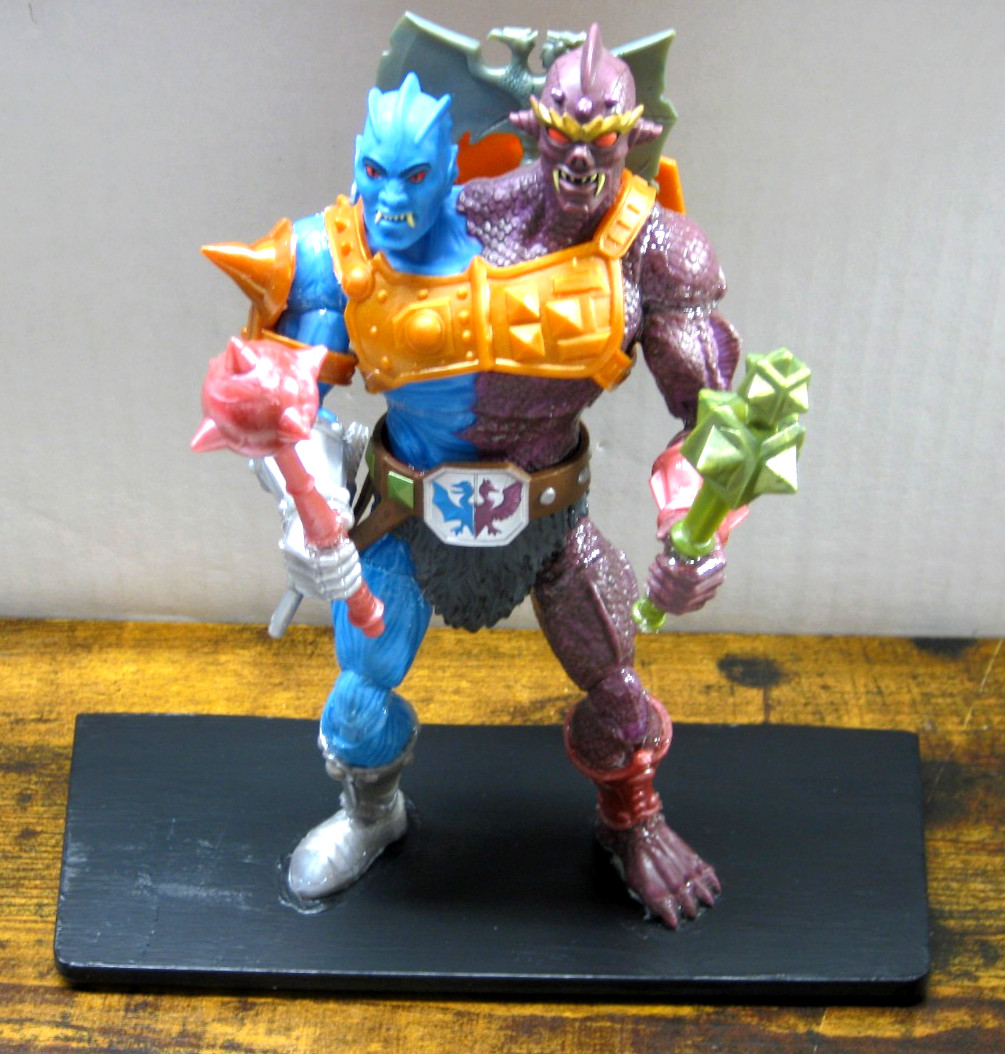 Custom MOTU Masters of the Universe Two Bad Video Game Controller Holder Stand