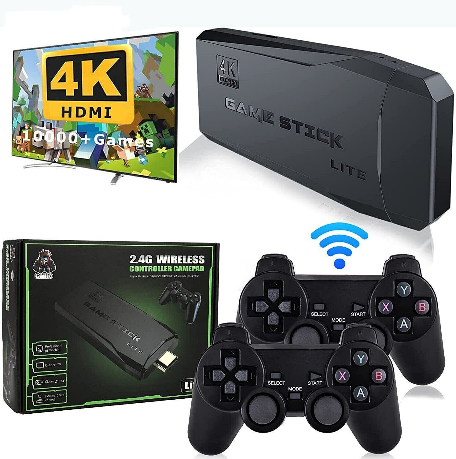 2.4G Wireless Controller Gamepad Lite – 4K Ultra HD Game Stick Lite | NEW