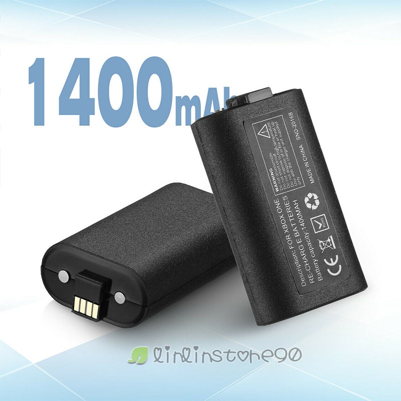 1/2xRechargeable Battery Pack For XBOX ONE Wireless Controller Play & Charge Kit