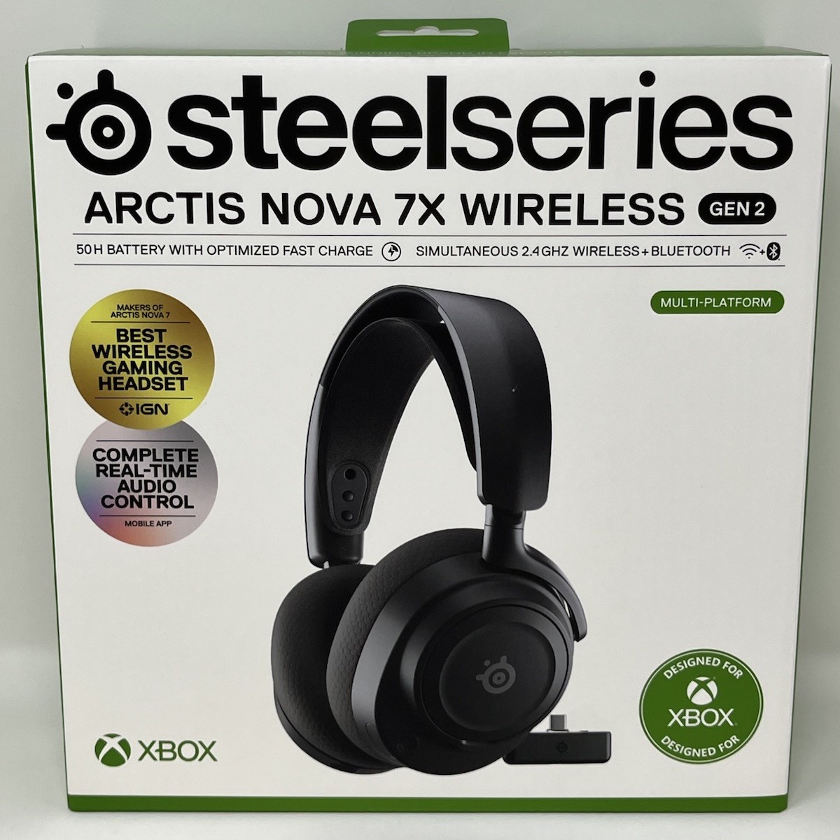 NEW & SEALED SteelSeries Arctis Nova 7X Wireless Gen 2 Gaming Headset Black