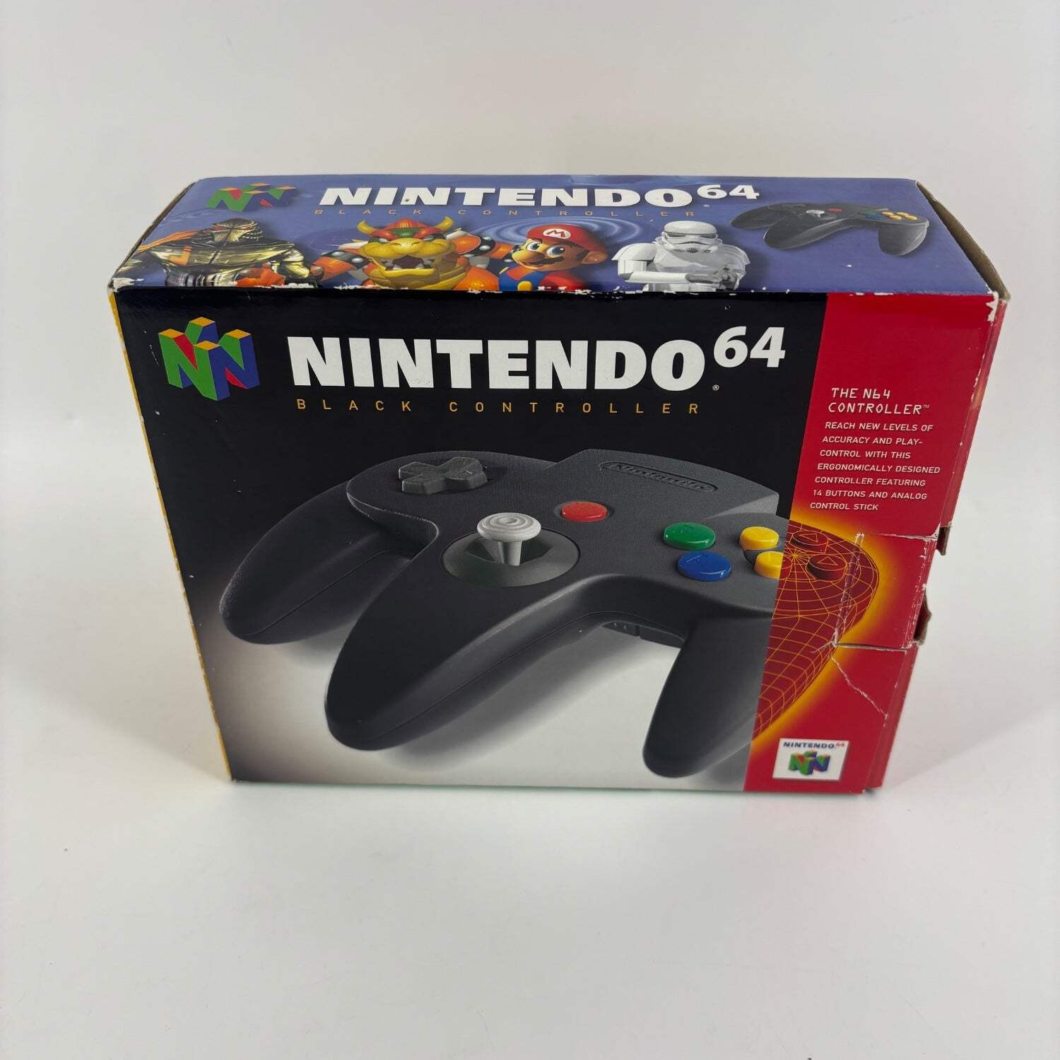 Nintendo 64 N64 Original Controller NUS-005 Black
