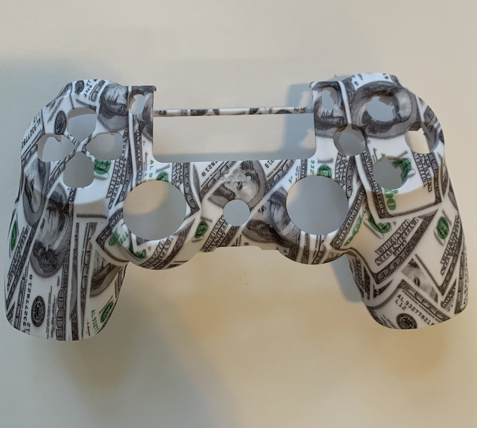 Money, Glossy, FacePlate for controller, Sony Playstation 4, PS4