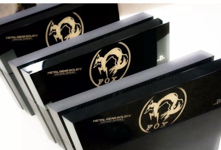METAL GEAR SOLID V GROUND ZEROES FOX EDITION PS4 HDD COVER