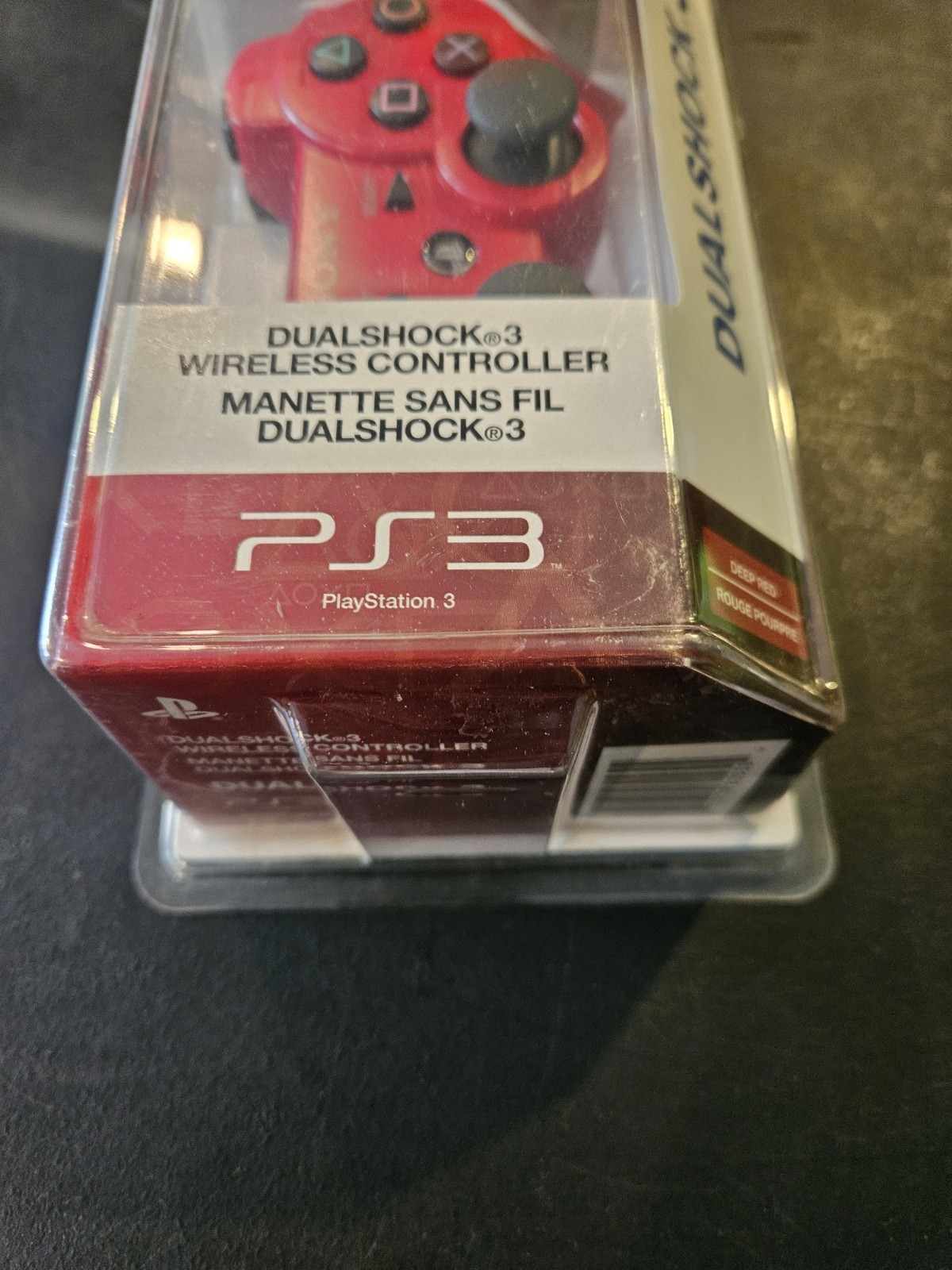 Sony PS3 DualShock 3 Deep Red Wireless Controller Sealed | Brand New