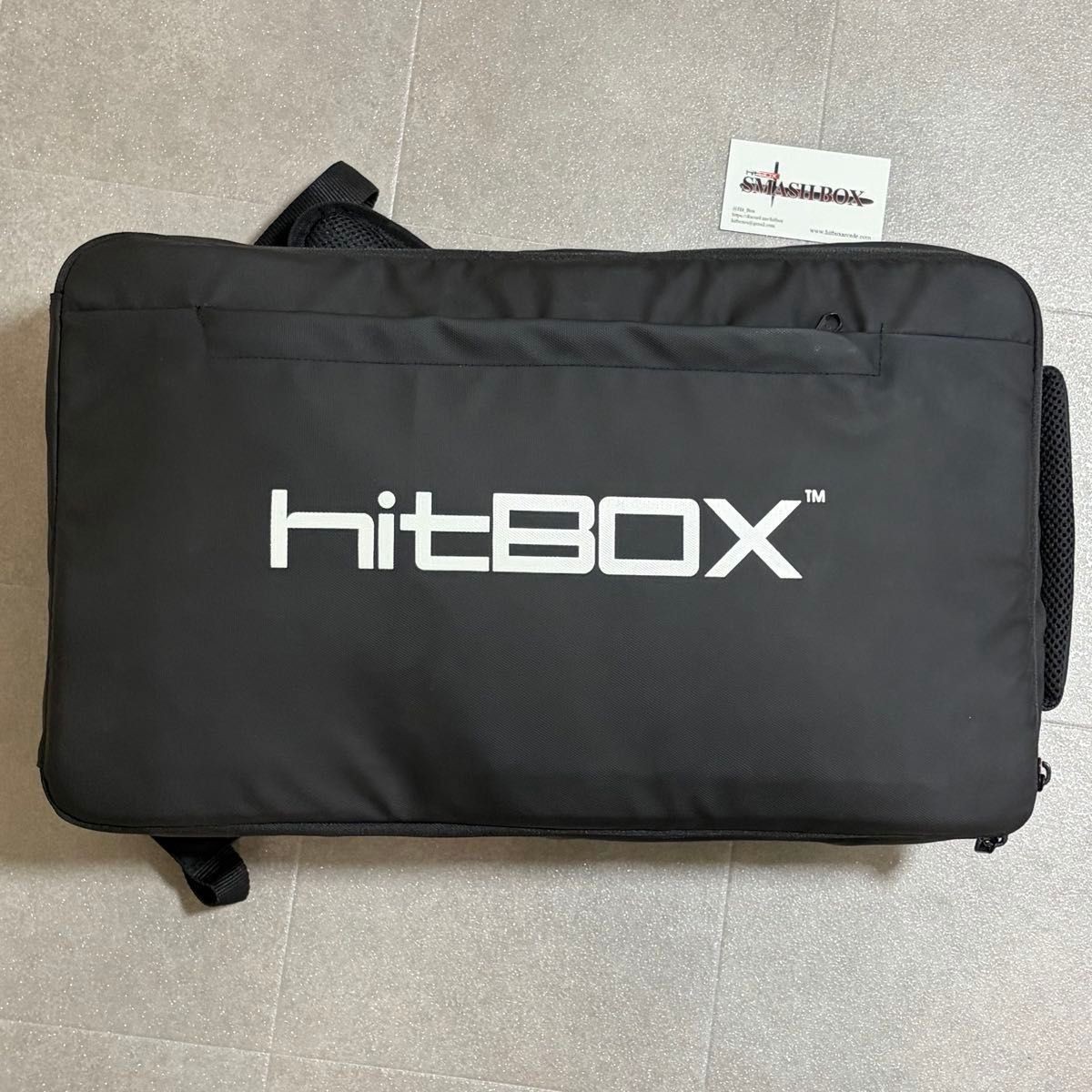 Hit Box Cross Up Alpha Program Arcade Controller Signed Rare Backpack PS4 PC