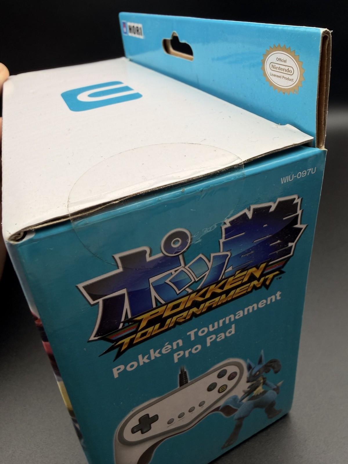 Hori Pokken Tournament Pro Pad Wired Controller for Nintendo Wii U NEW (Pokemon)