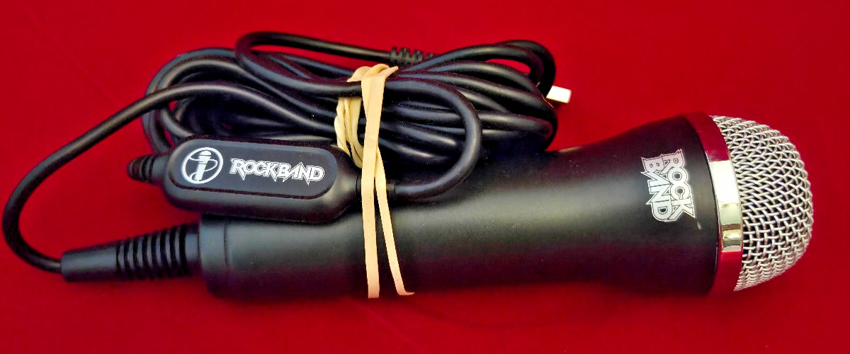 Logitech Rock Band USB Microphone ICES-003 Playstation, Xbox, Nintendo Wii