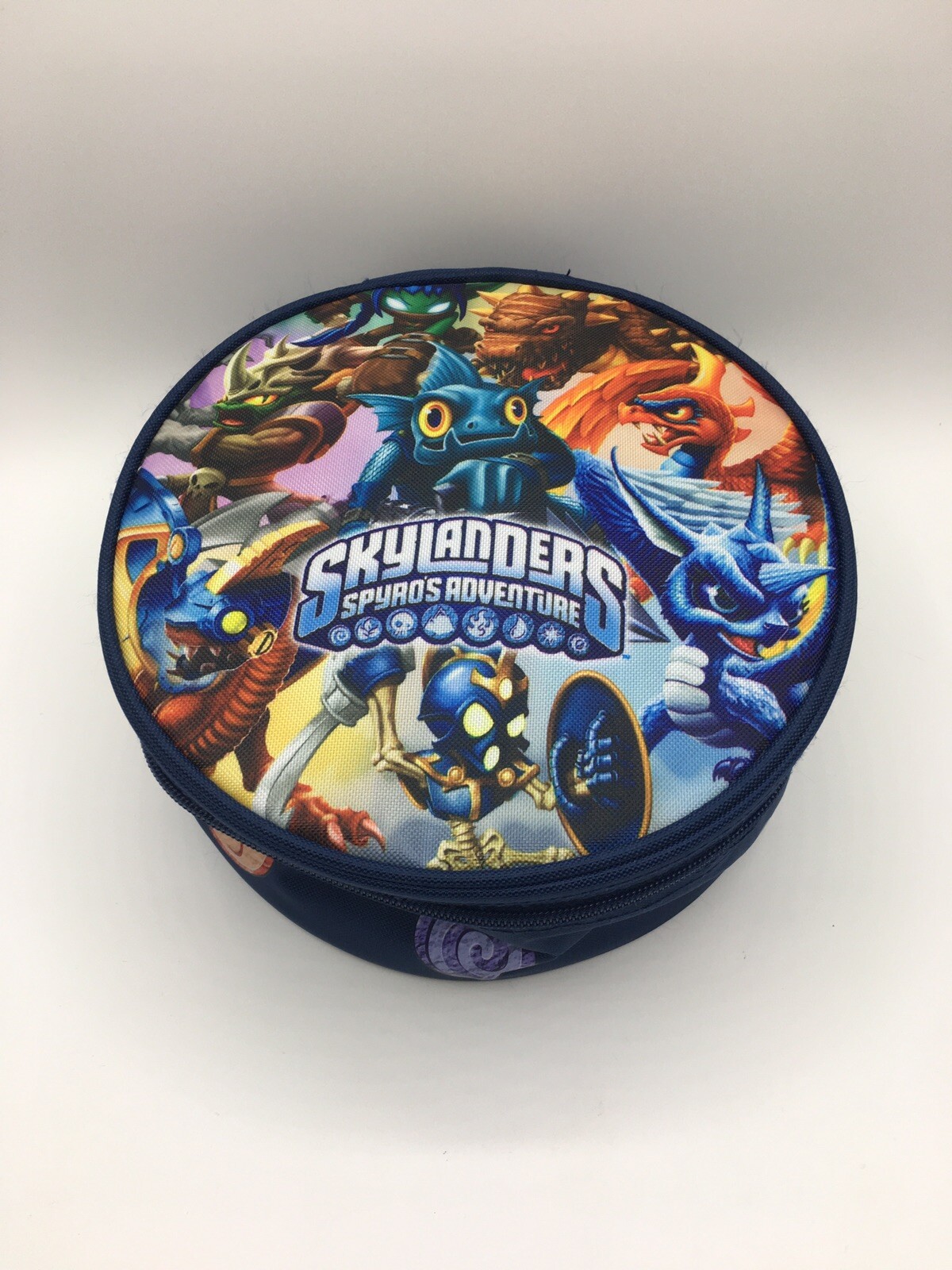 Skylanders Spyro’s Adventure Round Zip Storage Case Carrying Bag by Power A