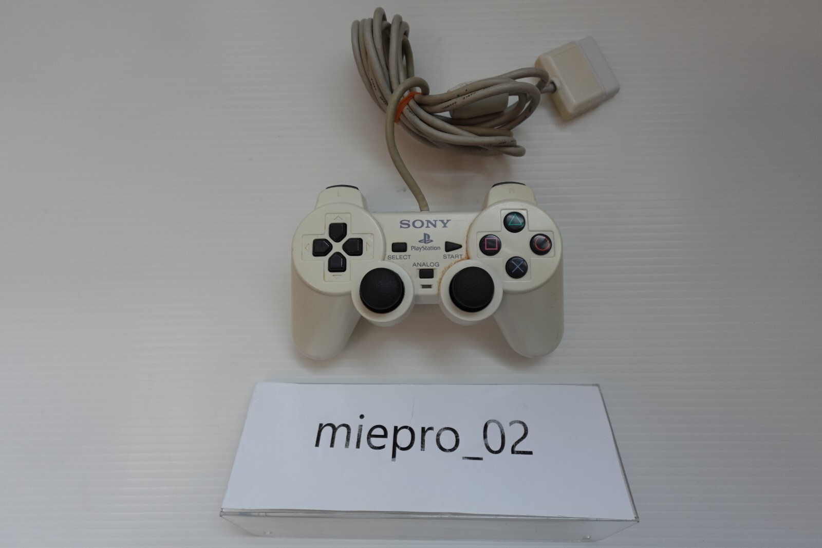 PlayStation2 Dual Shock 2 Analog Controller Ceramic White Sony PS2 SCPH-10010