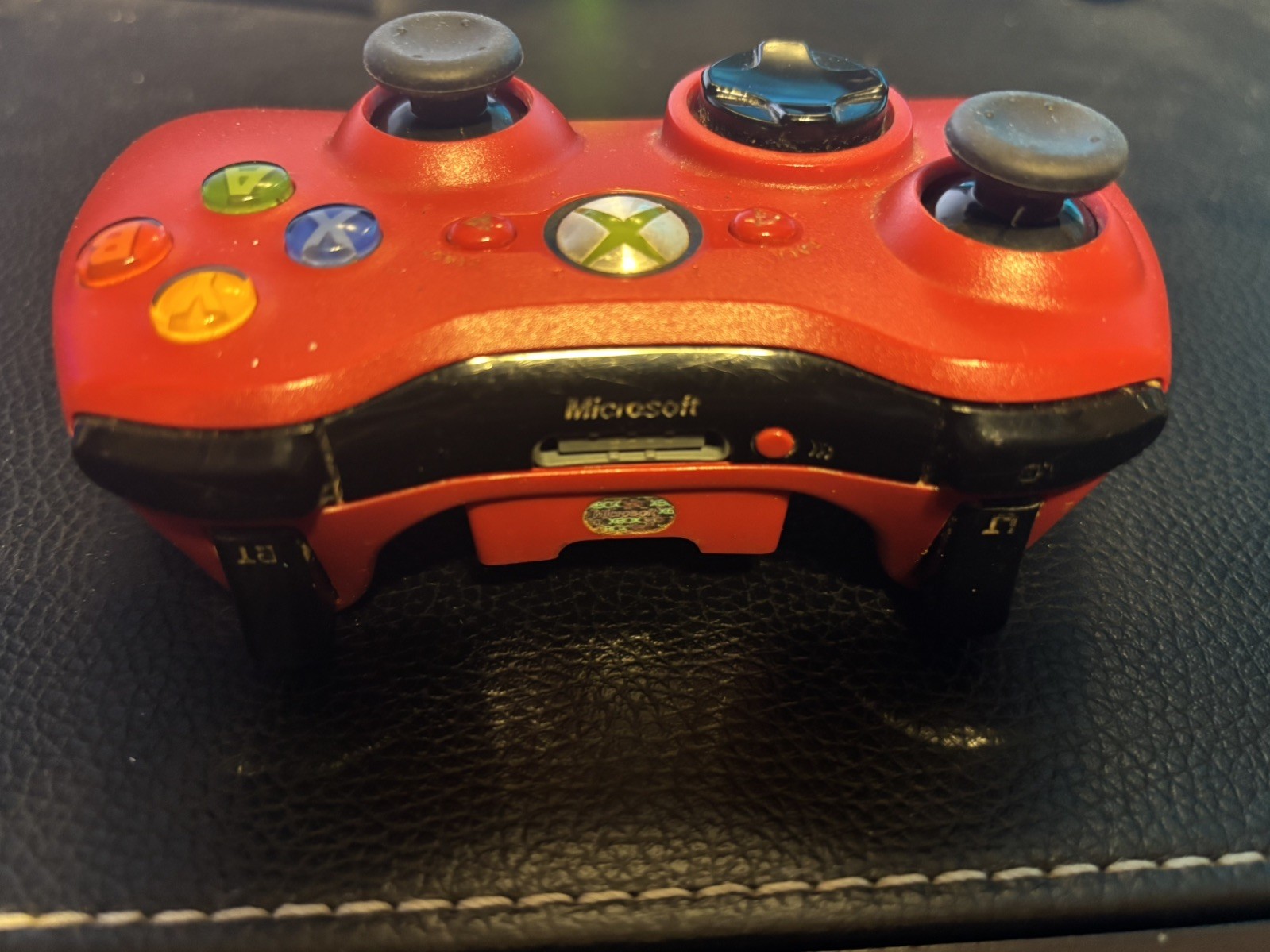 Microsoft Xbox 360 Wireless Controller Red Limited Edition (Untested)