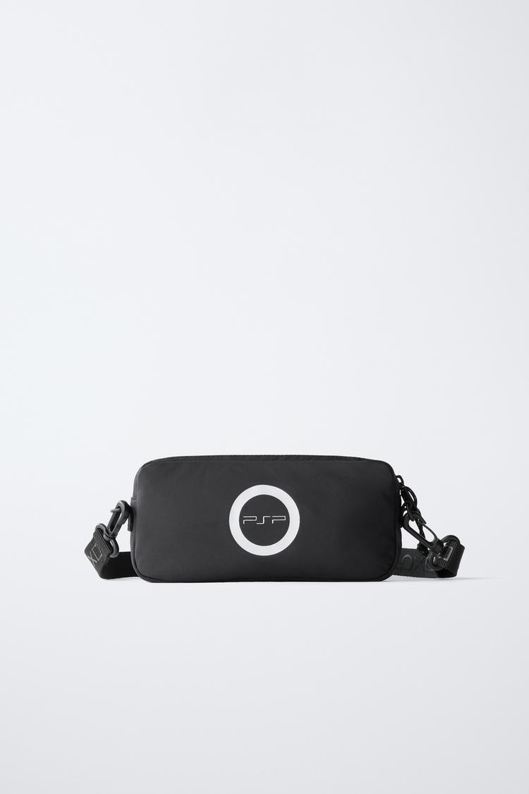 Zara Sony PSP Crossbody Bag PlayStation Inspired Gaming Shoulder Bag NEW