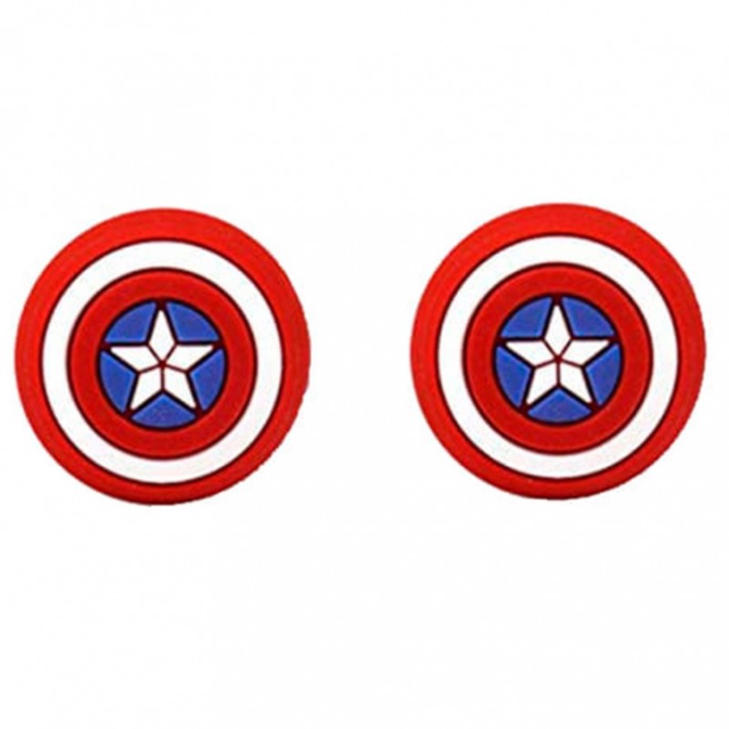 Grips Joystick For Nintendo Switch, Lite, Gum Protector Shield Captain America