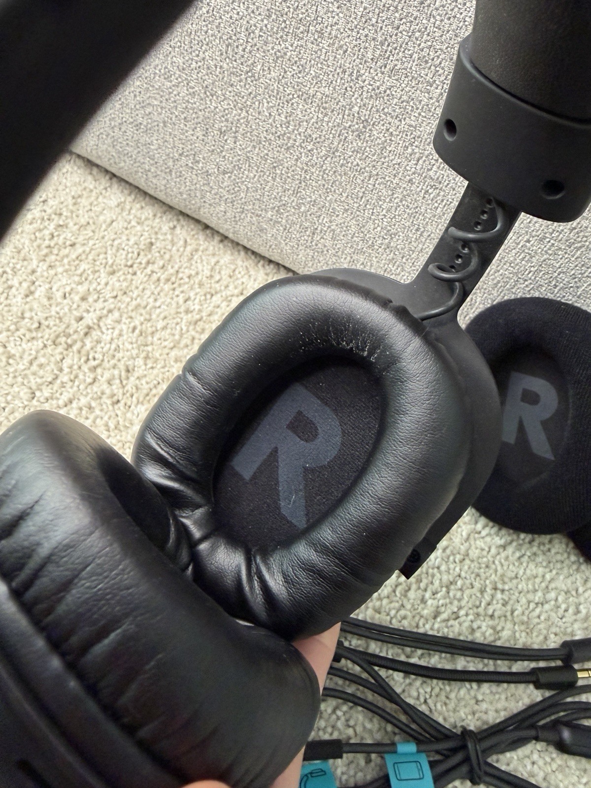 Logitech G PRO X Gaming Headset Complete Set Black With Dust Bag