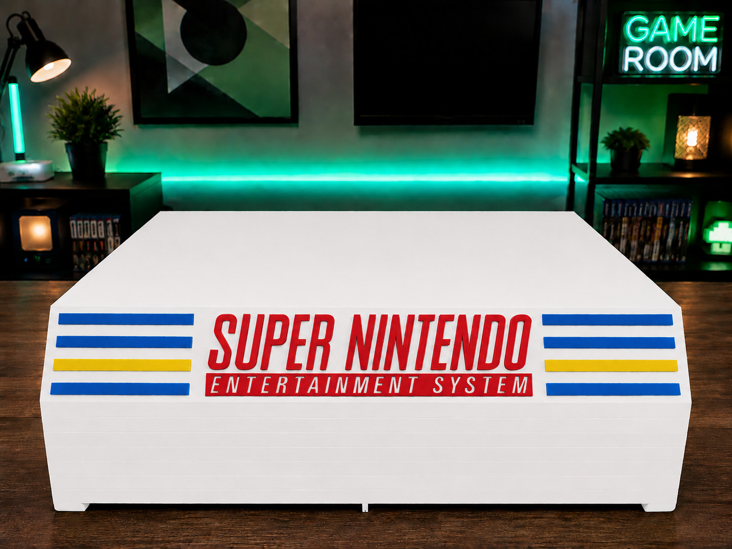 SNES Cartridge Holder for 18 Games Cartridges | Personalized Colors