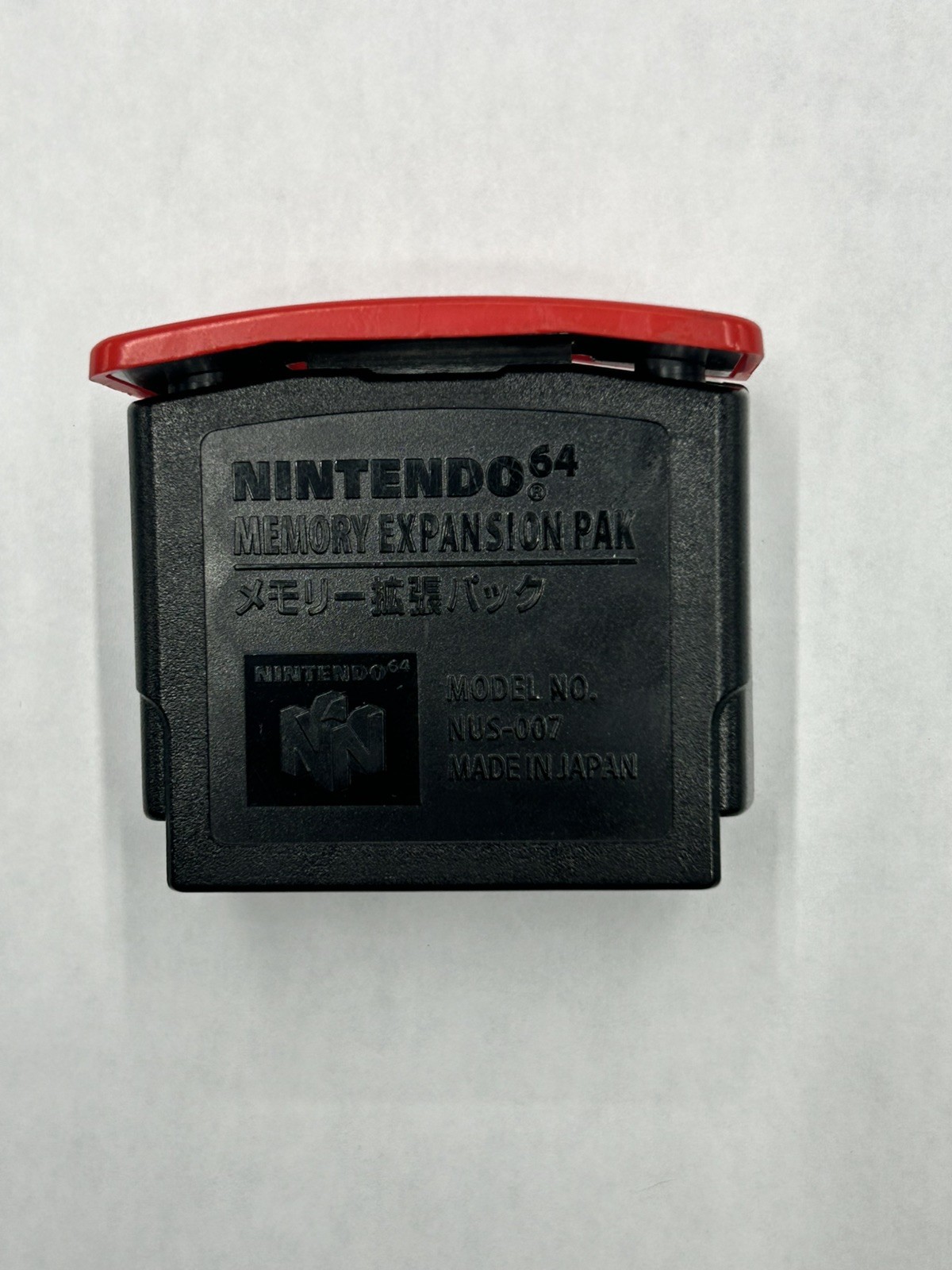 Nintendo 64 Expansion Pak Pack Official Memory OEM Original NUS-007 Region Free