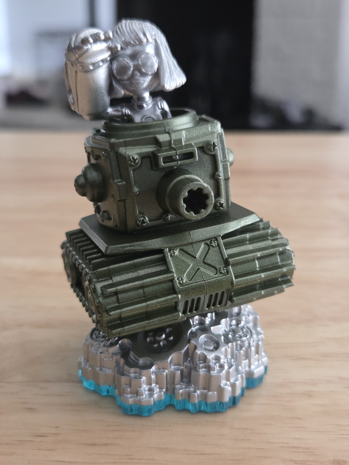 Silver Metal Metallic Heavy Duty Sprocket Skylanders Swap Force Imaginators