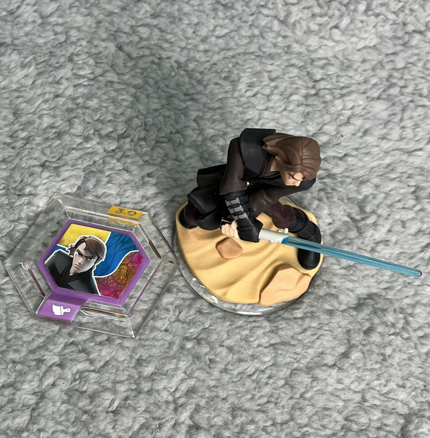 Anakin Skywalker Star Wars Action Figure The Clone Wars Disney Infinity w/ Disc