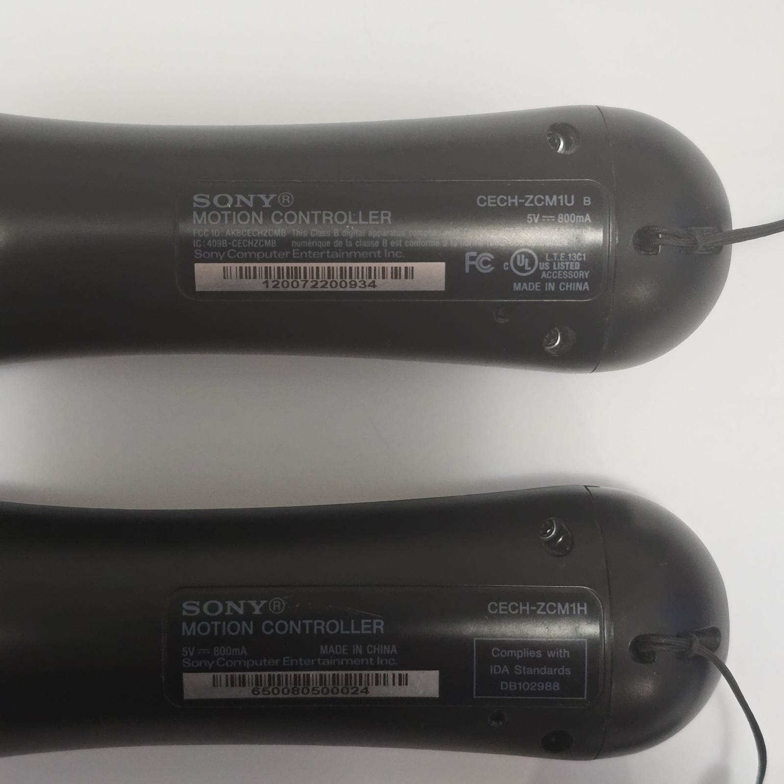 OEM Sony Playstation Move Motion Controller 2 Pack PS3 PS4 PSVR (Tested Working)