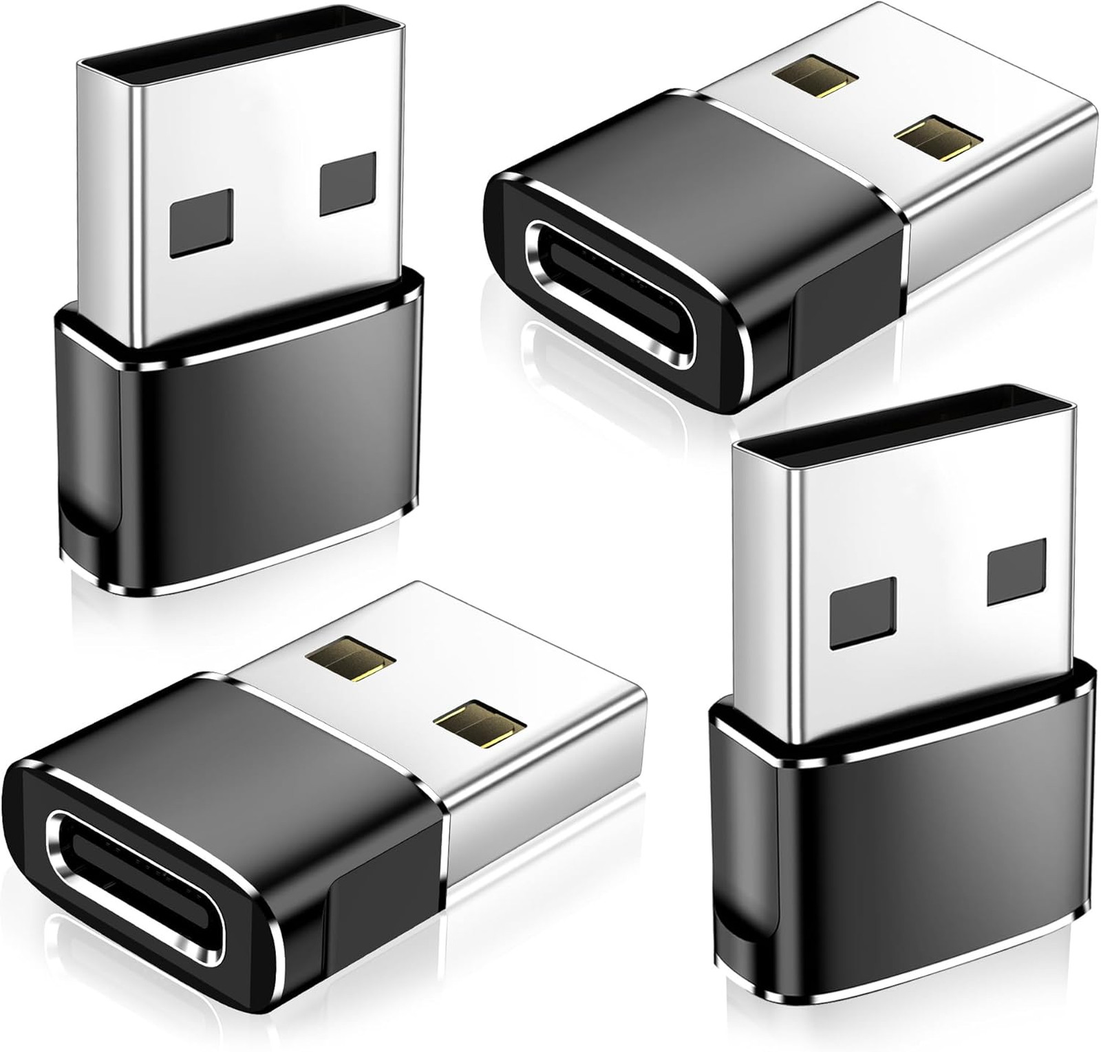 USB to USB C Adapter, Type C Female to A Male Charger Converter for iPhone 17