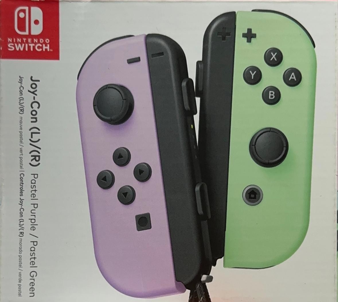 Nintendo Switch Joy-Con L/R – Pastel Purple/Pastel Green