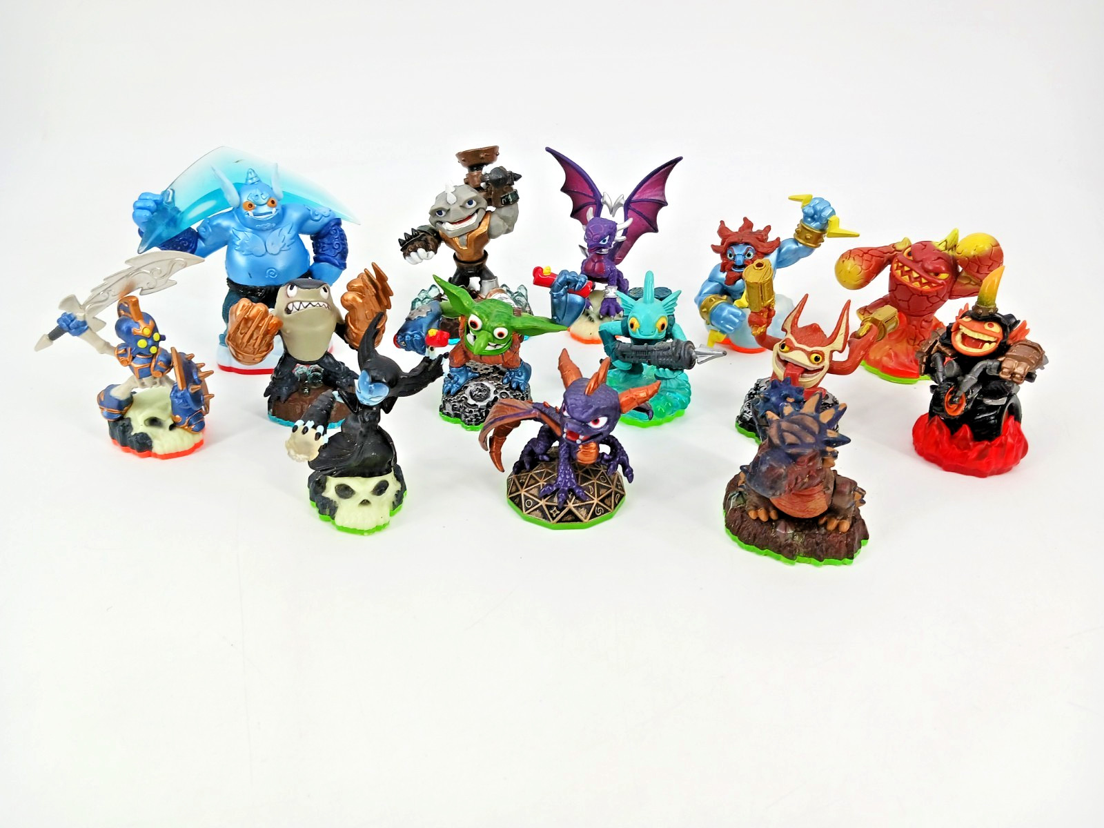Skylanders Rubble Rouser Boomer Hex Gusto Wild Fryno Assorted Figure Lot 14 SL11