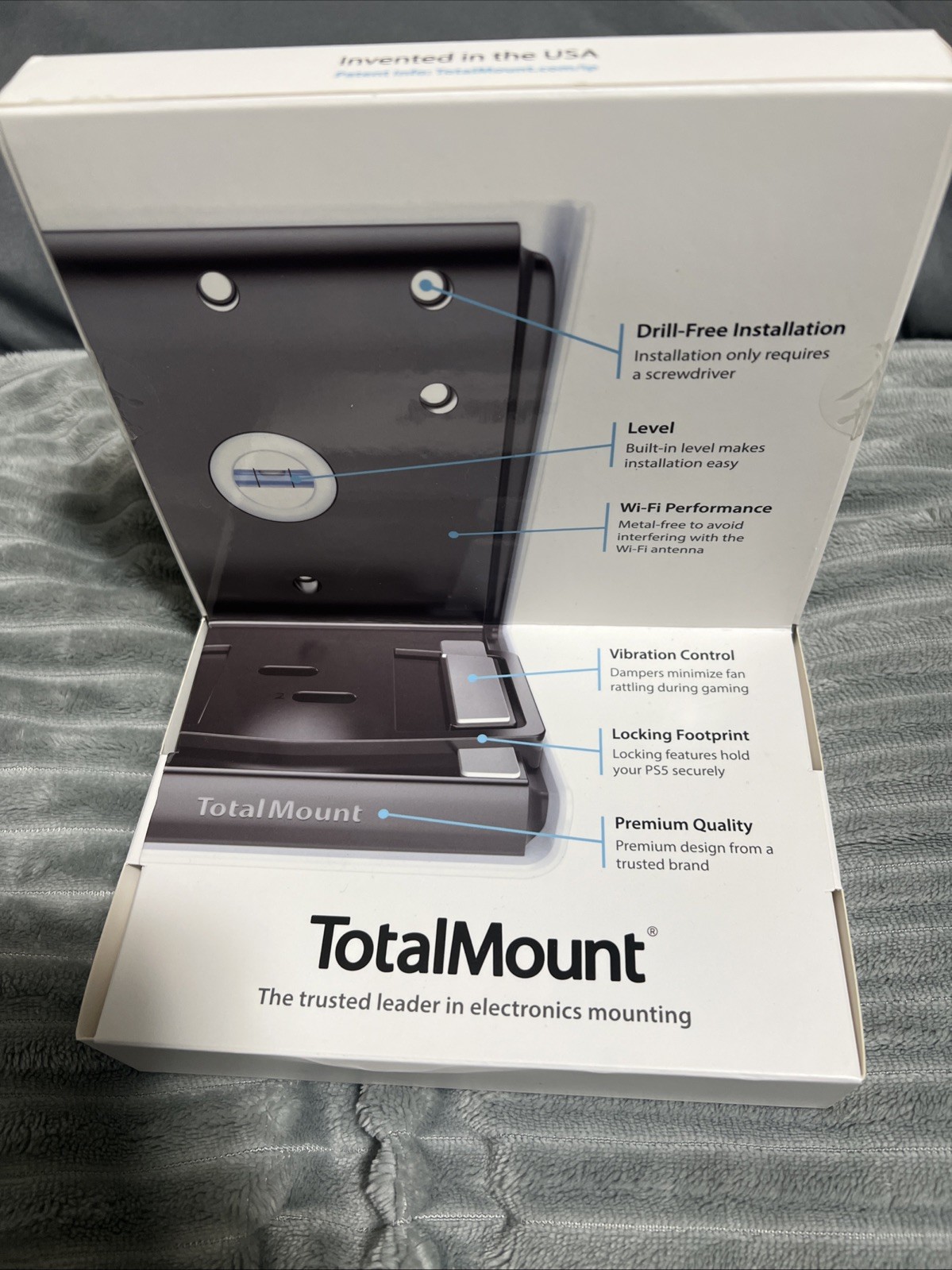TotalMount Wall Mount for PS5 – TOTAL MOUNT Playstation 5 on a Wall by Your TV