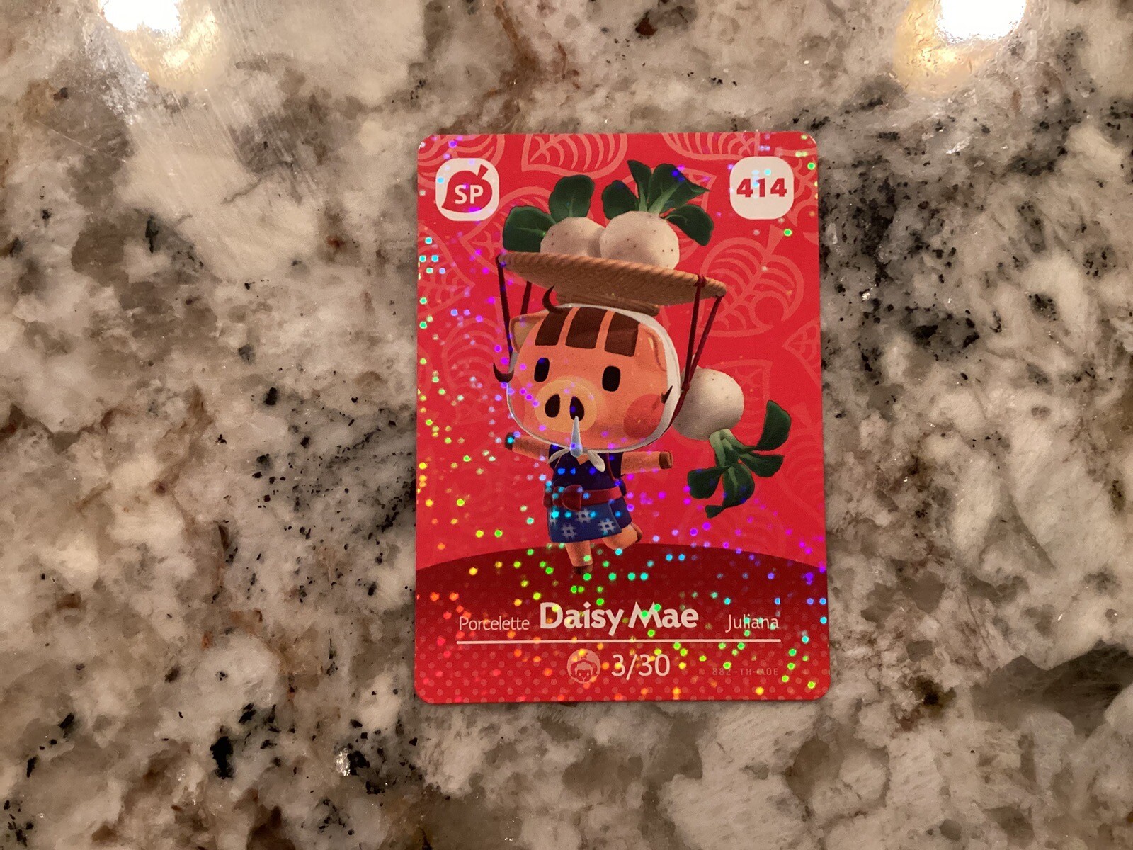 414 DAISY MAE Animal Crossing Amiibo Authentic Nintendo Mint Card From Series 5