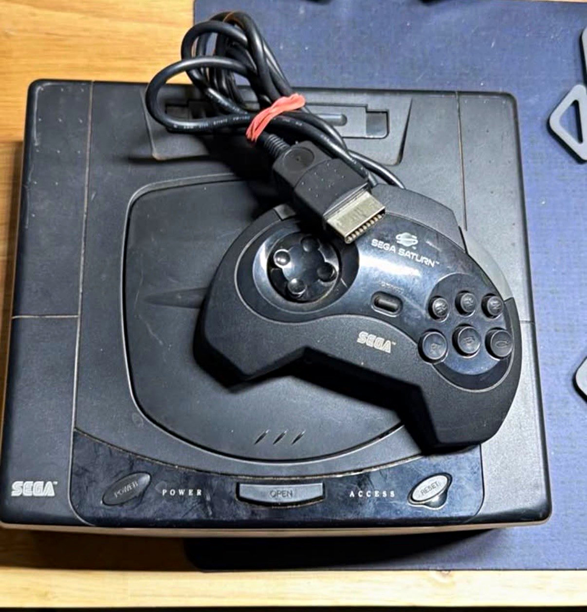 SEGA Saturn Console with Controller for SEGA Saturn Console – Black