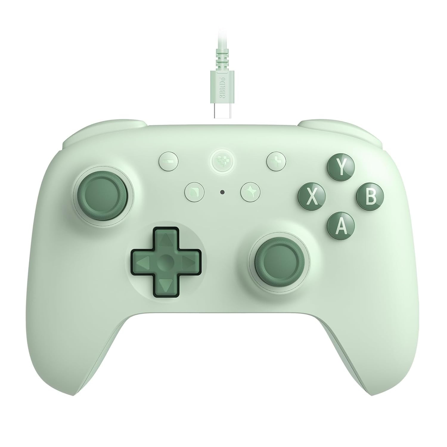 Ultimate Green 2C Wired Gamepad for Precision Gaming