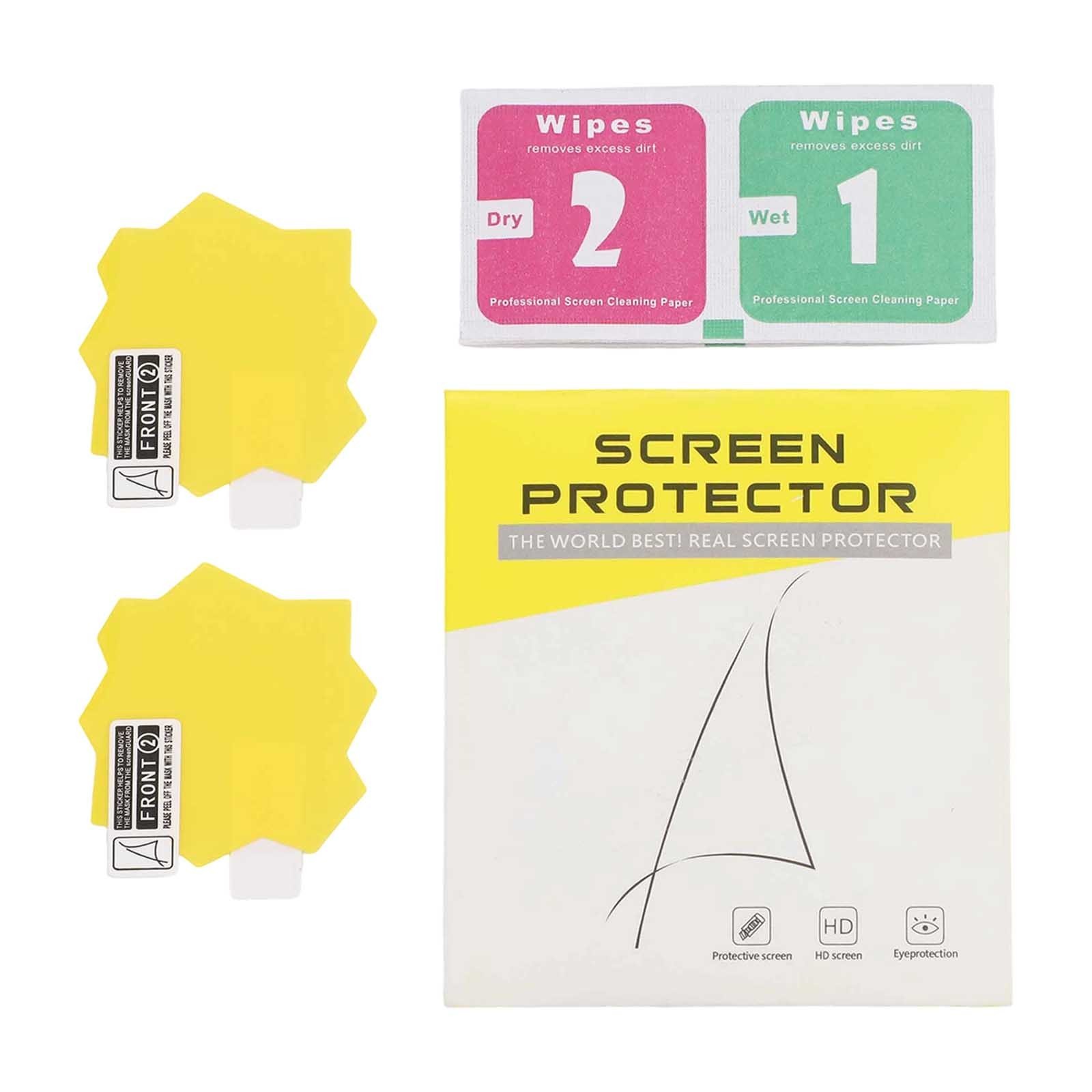 Clear Yellow Screen Protector For Tamagotchi Paradise – Full Coverage New