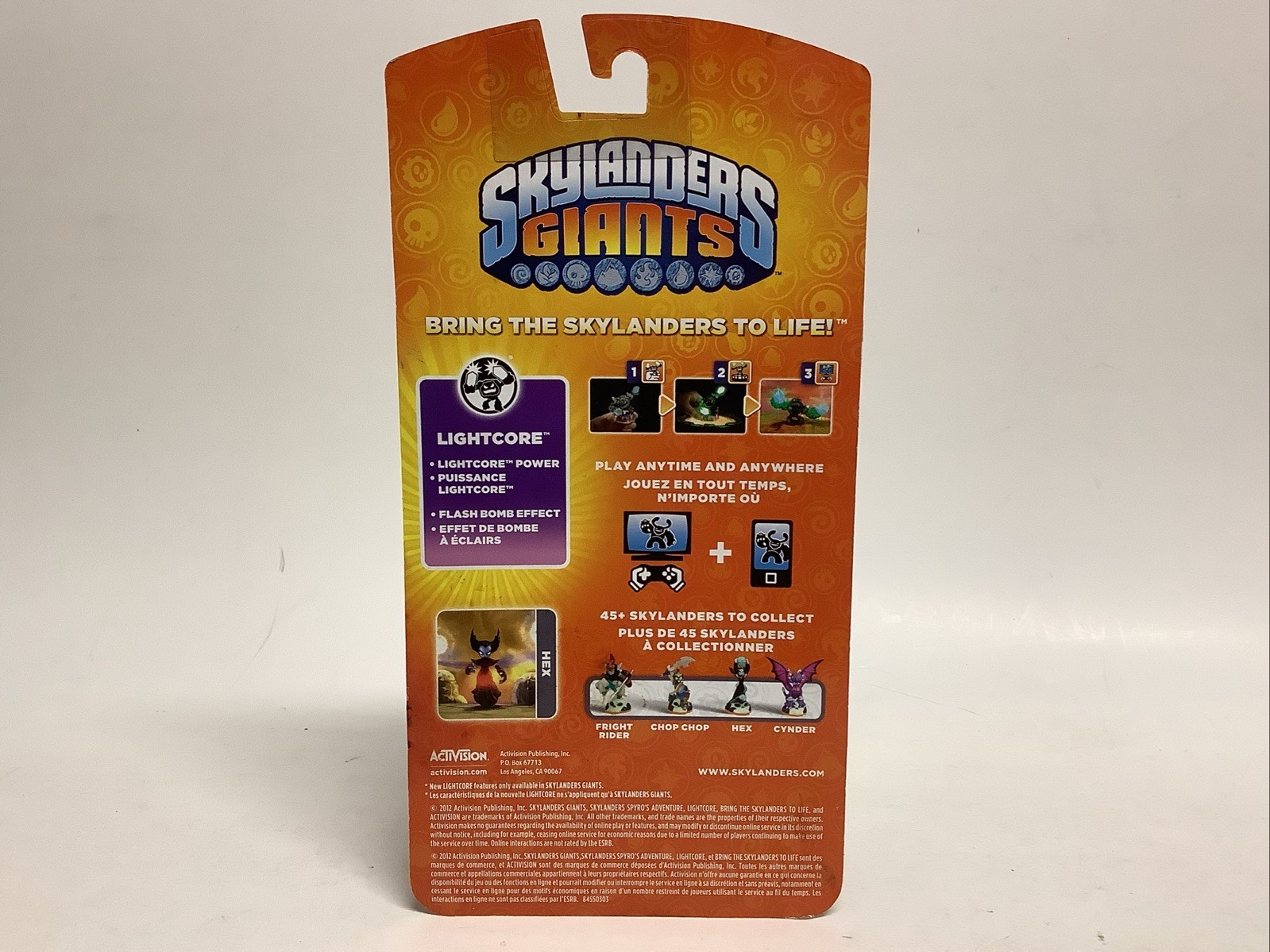Activision Sky landers Giants HEX Lights Up Sealed