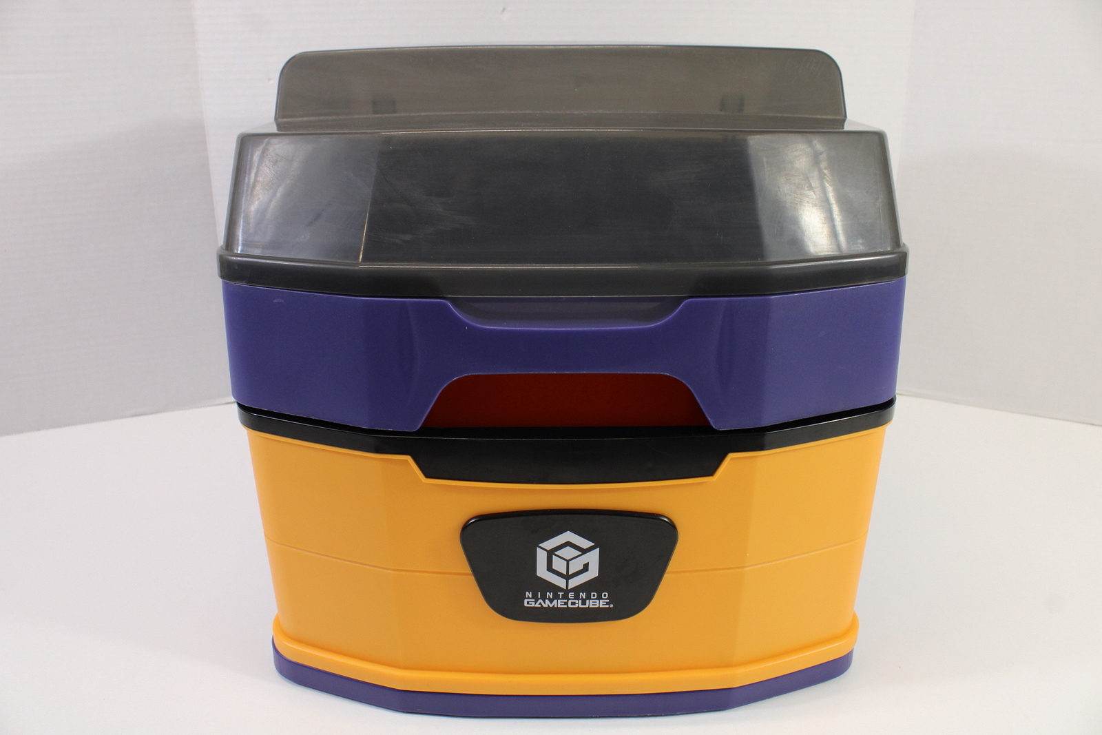 Nintendo GameCube Station Rack Organizer Shelf Drawer Cracked US Seller RARE