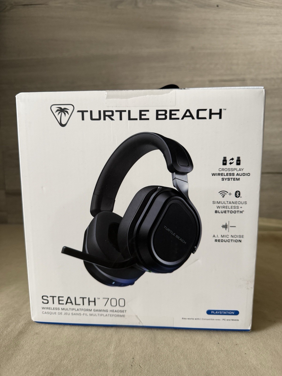 Turtle Beach Stealth 700 Multiplatform Gaming Bluetooth Headset PS5 PC – Sealed!