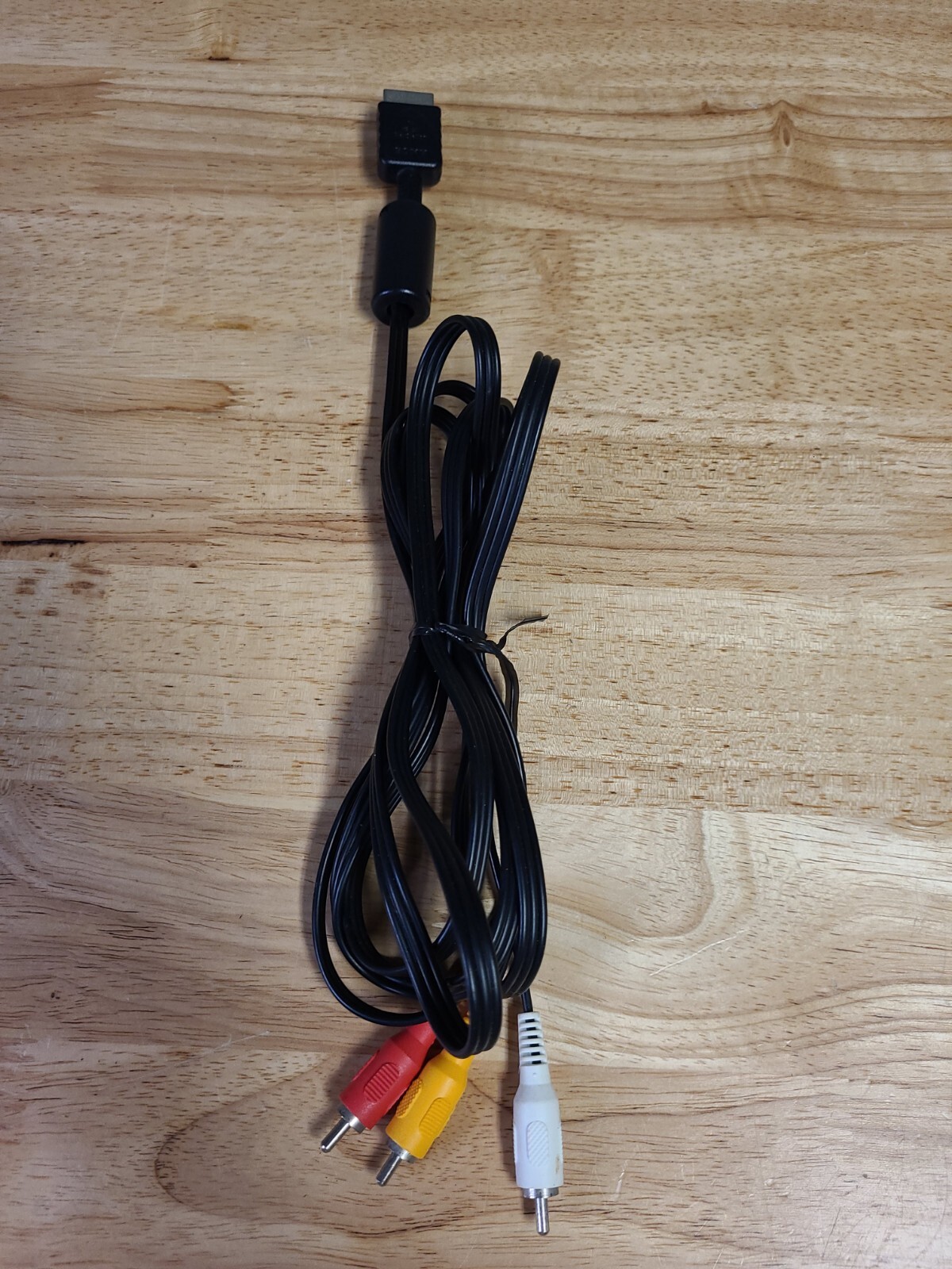 Official Sony Playstation AV RCA Composite Cable OEM PS3 PS2 PS1 PSX PSOne 1 2 3