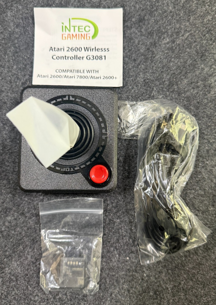 Intec Gaming Atari Joystick Controller – Action Buttons/Four-Way Joystick