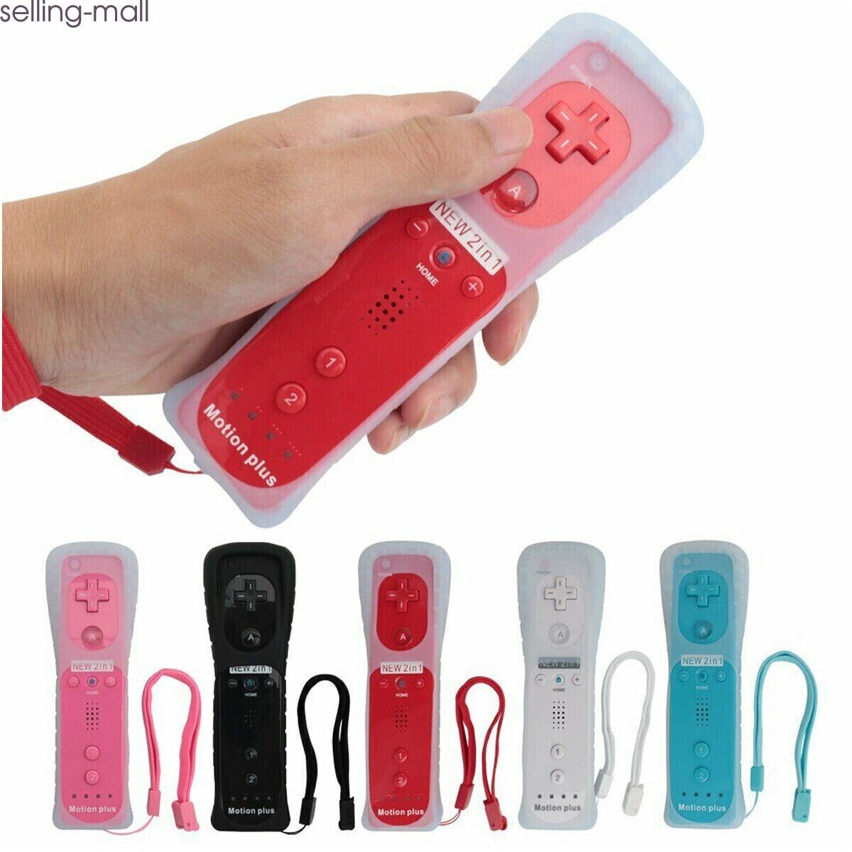 Wii Remote Controllers Compatible for wii and Wii U with Built in Motion Plus