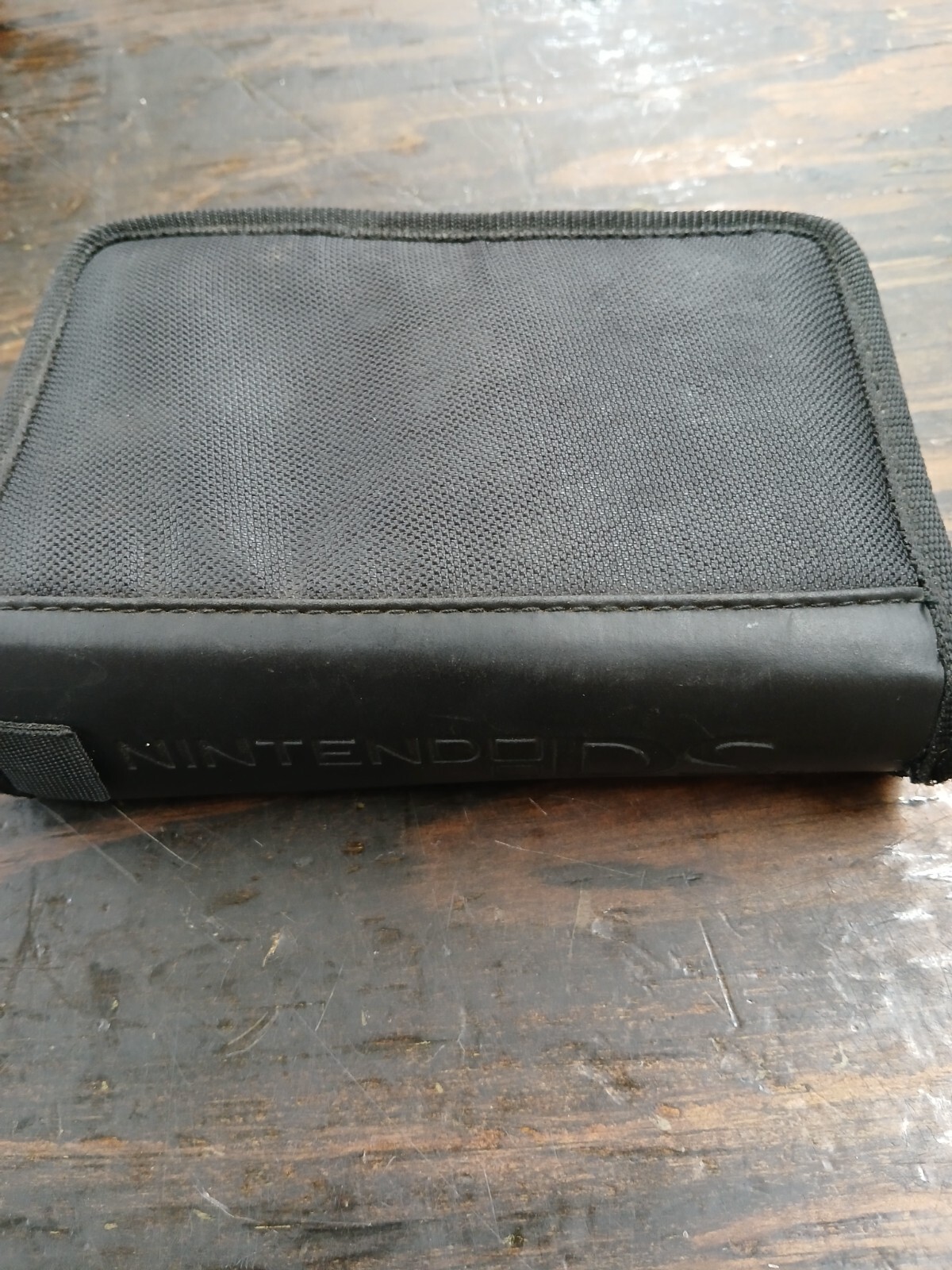 Nintendo DS Case Carrying Travel Storage Padded Zipper 2000s Black