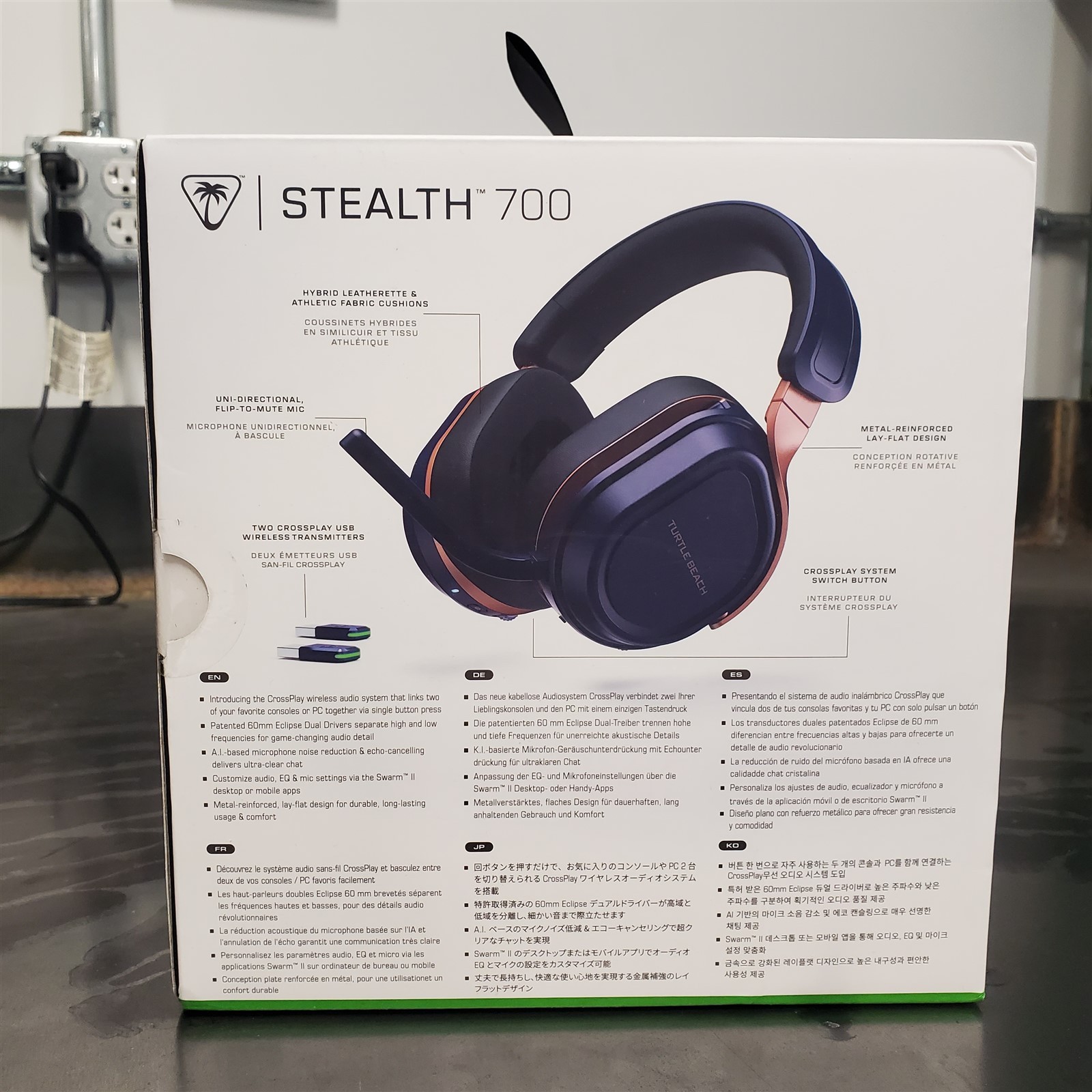 Turtle Beach Stealth 700 Gen 3 Gaming Headset Cobalt XBox Bluetooth