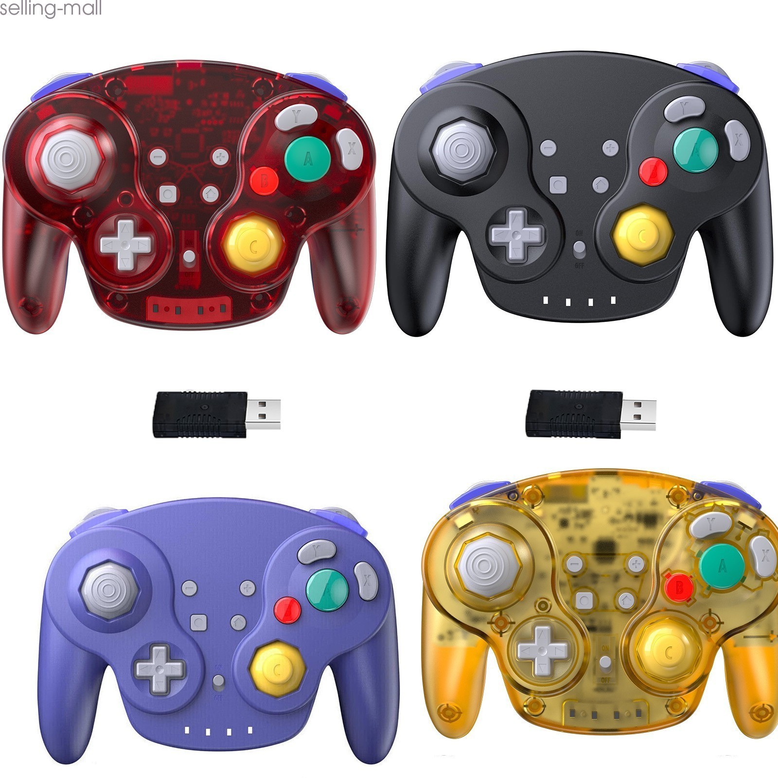 USB Wireless/Wired SNES/NES/N64 Controller for PC Mac Raspberry Pi Retropie